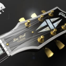 Gibson Les Paul (3D Visualisierung)