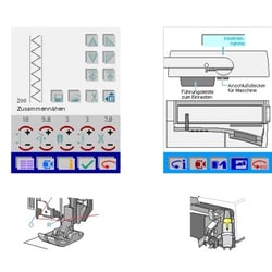 Nähmaschinen/User Interface
