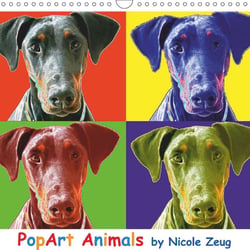 Popart Animals, Kalender by Nicole Zeug, nicolezeug.de