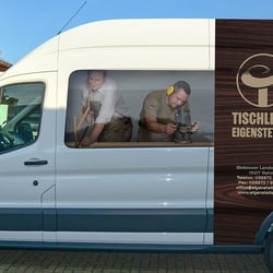 Tischlerei Eigenstetter fahrzeugbeklebung