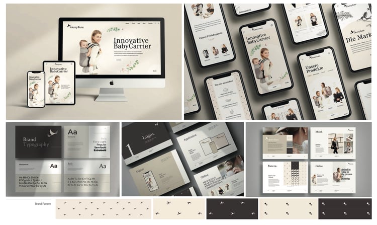 Webdesign & Branddesign | Babytragen