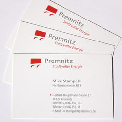 Signet & Corporate Design für die Stadt Premnitz