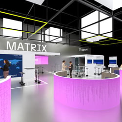 Messestandkonzept für IT-Software Hersteller