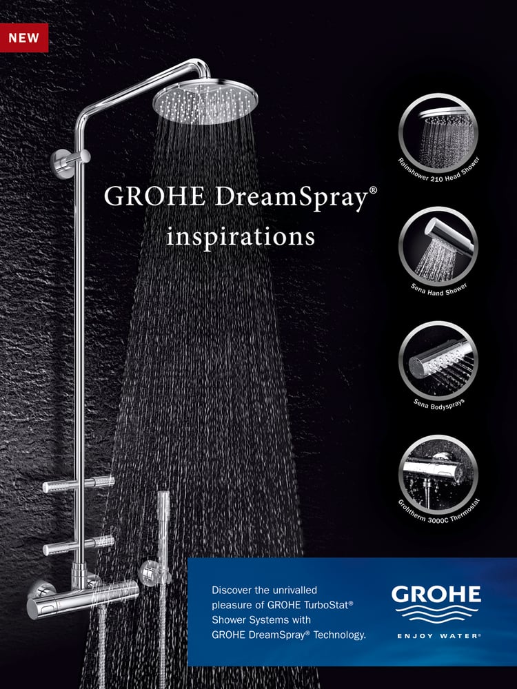 Poster Grohe Showersystem