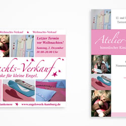 Visitenkarten, Briefpapier, Flyer, Poster, Folder, Broschüren, Kataloge, etc.