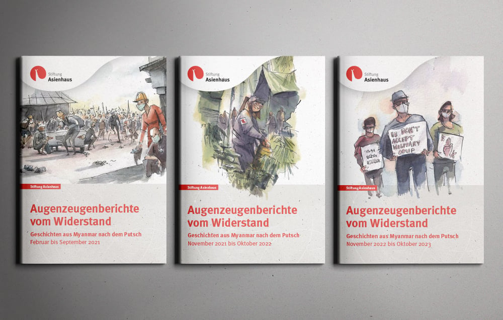 Myanmar im Widerstand Titel