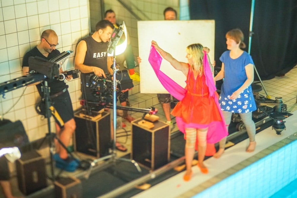 MIA. Videodreh ‚Lauffeuer‘ 2015