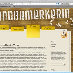 Randbemerkerin – Webseite / Blog