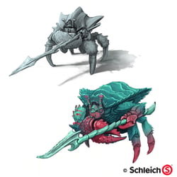 Schleich Kampfkrabbe – Concept Art