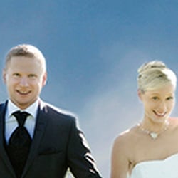Hochzeitspaar im Himmel Foto Aniela Adams