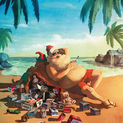 Sippin Santa – Event Poster