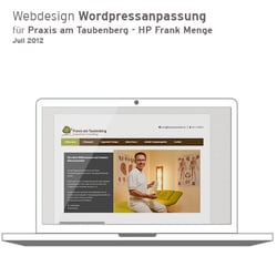 Heilpraktiker Webdesign Wordpressanpassung