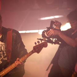 Fotografie/Band ll dreht Video