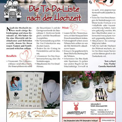Regionaljournal – Thema „Hochzeit – Ja ich will“