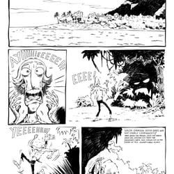 Page 1 – Waldo Emerson Smith-Jones shipwrecked on a strange island …