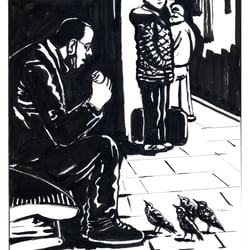 Illustration „Berlin-Alexanderplatz“