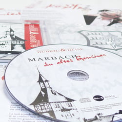 inlay-, cover- und cd-label-design für do-q-media / hubrig&heise