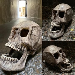 Selbst erstellter Totenkopf