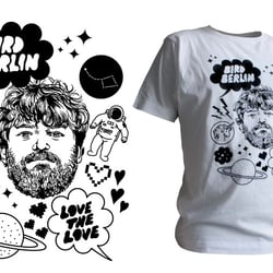 Bird Berlin Shirt Design