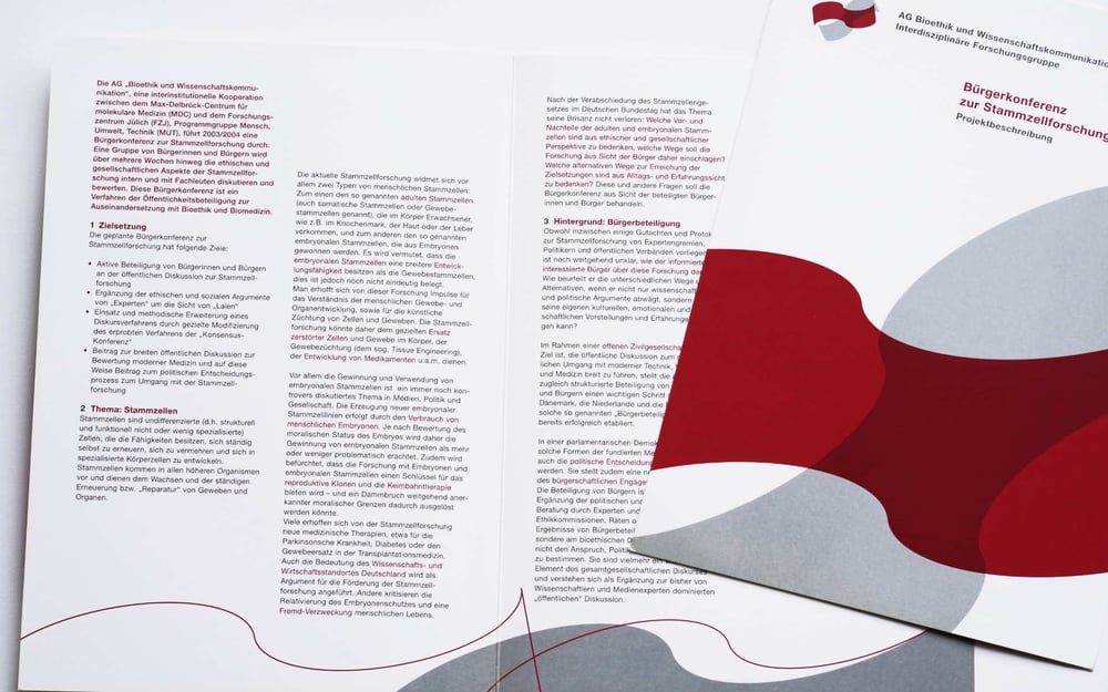 Erscheinungsbild Bioethik MDC Berlin Buch