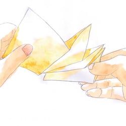 Illustration für Bastelbuch