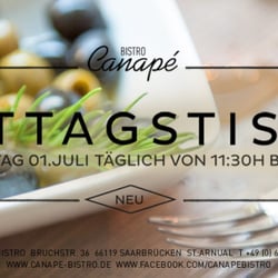 Canapé Bistro Saarbrücken, Vanessa Badziong Grafik