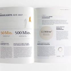Immobilien-Holdingunternehmen: Geschäftsbericht