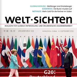 welt-sichten (Fachzeitschrift im abonnement) Titel