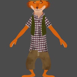 Die Häschenschule – Lorenz – Character Modeling/Texturing