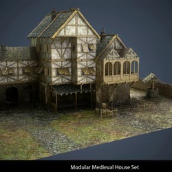 Modulares Mittelalter/Fantasy Haus