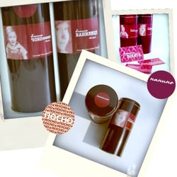 Nanino identity and packaging