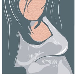 Magazinillustration Kater Demos