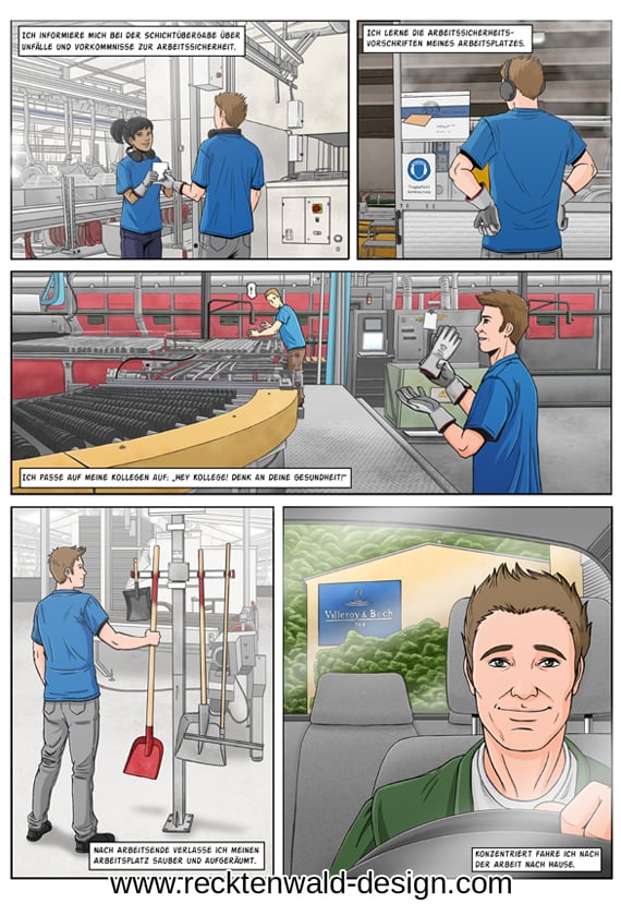 Erklärcomic „Villeroy & Boch“