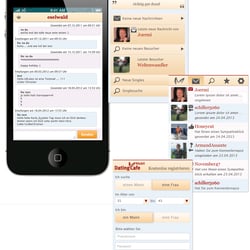 Neuentwicklung mobiler Internetauftritt für das Online Single-Portal Dating Cafe 2012/2013