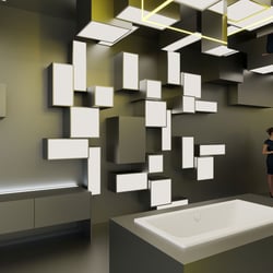 Designkonzept Sanitär-Showroom