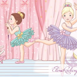 My Style Princess Bilderbuchillustration | Digital Painting für Blue Ocean