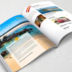 Geotoura Online Reisebüro; Beispiel Magazin