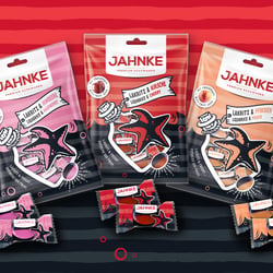 Neuprodukt, illustratives Packaging Design für Jahnke im Auftrag von Cavendish & Harvey