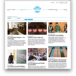 Website Kultur Mitte