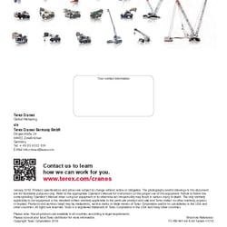 Print Projekte für Terex Germany GmbH