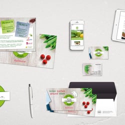 Corporate Design für Vegane Gesundheit