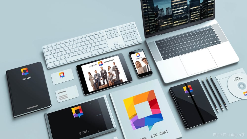 Branding und Corporate-Design für Q-Chat