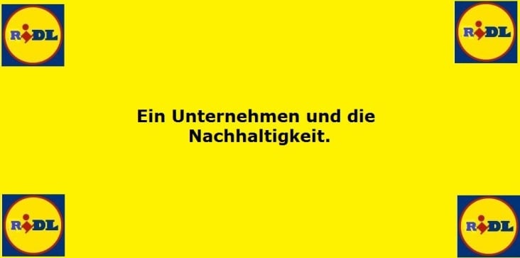 Ein Unternehmen und die Nachhaltigkeit