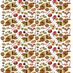 Geschenkpapier Marroni