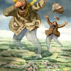 Christian Morgenstern: Palmström – Die Windhosen