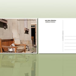 Druckvorlage Postkarte