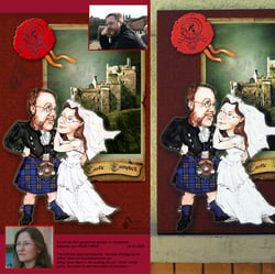 Hochzeit Plakat