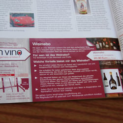 Anzeigenwerbung – Weinhandlung Beer