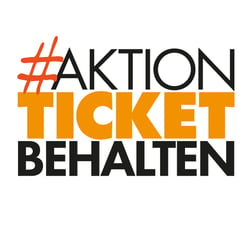 Logo für die Aktion Ticket Behalten