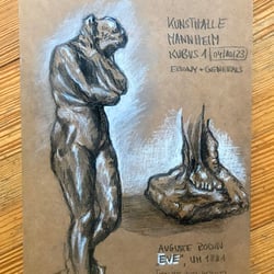 EVE Kunsthalle zweigeteilt